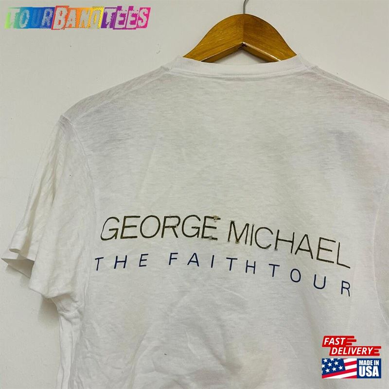 Vintage George Micheal Faith Tour Solo Singer T-Shirt Adult Contemporary Pop Sweatshirt Classic 29Uf173818 – Utopia Fashion