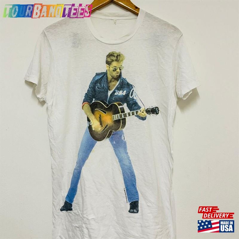 Vintage George Micheal Faith Tour Solo Singer T-Shirt Adult Contemporary Pop Sweatshirt Classic 29Uf173818 – Utopia Fashion