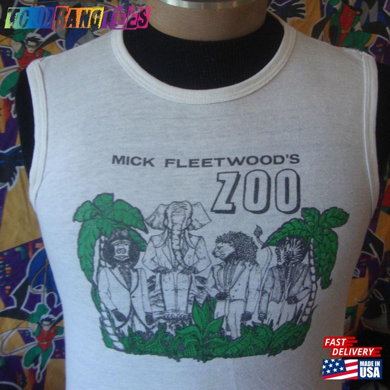 Vintage Mick Fleetwood Zoo Concert Tour You Belong In The Shirt T-Shirt Hoodie 29Uf170342 – Utopia Fashion