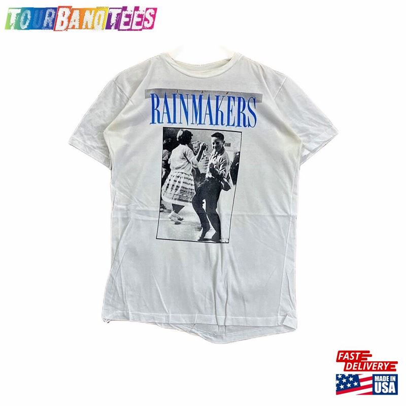 Vintage 80S The Rainmakers Nice Design Rare American Rock Band Album Tour Singles Big Image Punk Grunge Britpop Shoegaze Promo T Shirts T-Shirt Sweatshirt 29Uf173543 – Utopia Fashion