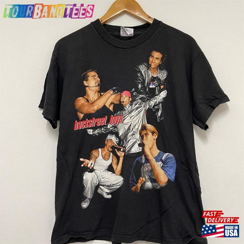 Vintage Backstreet Boys Back Tour T-Shirt Boy Band Streetwear Classic 29Uf171464 – Utopia Fashion