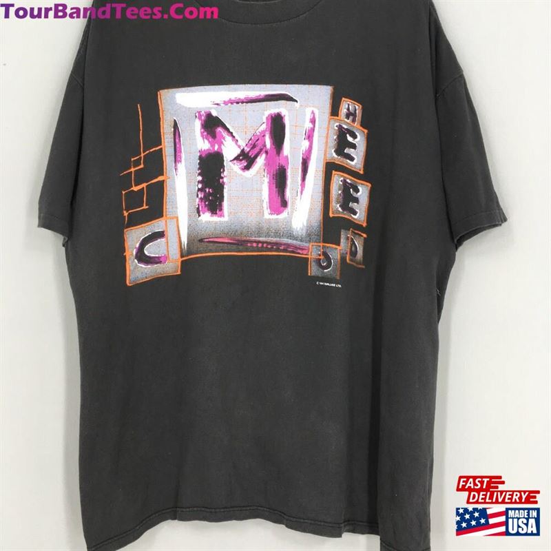 Vintage 90’S Depeche Mode Band T-Shirt Xlarge The World Violation Usa Tour Concert New Wave Synthpop Rock Black Tee Xl Sweatshirt 29Uf180507 – Utopia Fashion