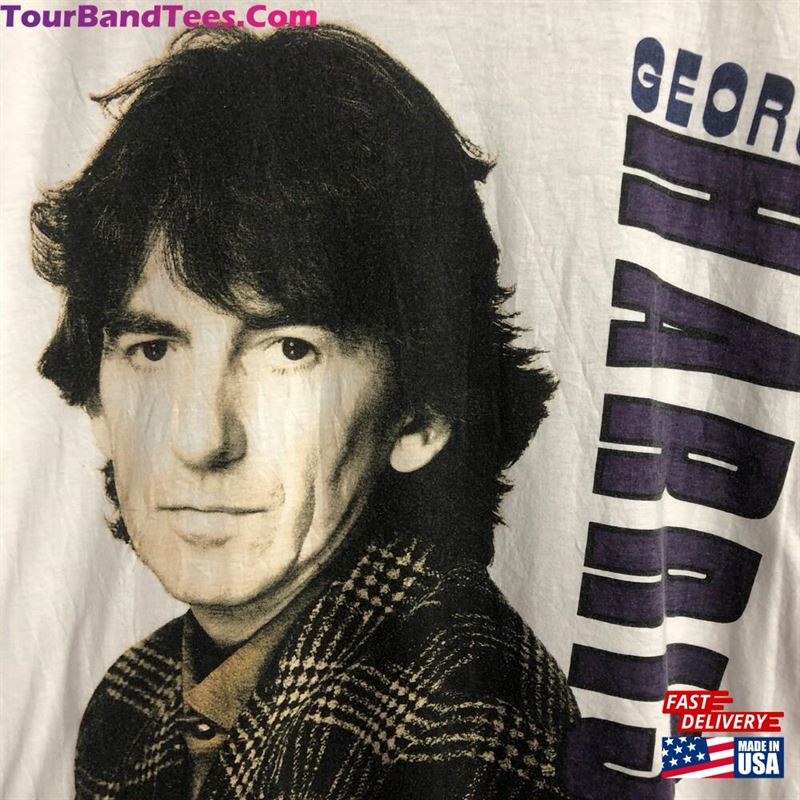 Vintage George Harrison With Eric Clapton And His Band Shirt Rock Legends Japan Tour Tee Unisex Classic 29Uf168727 – Utopia Fashion