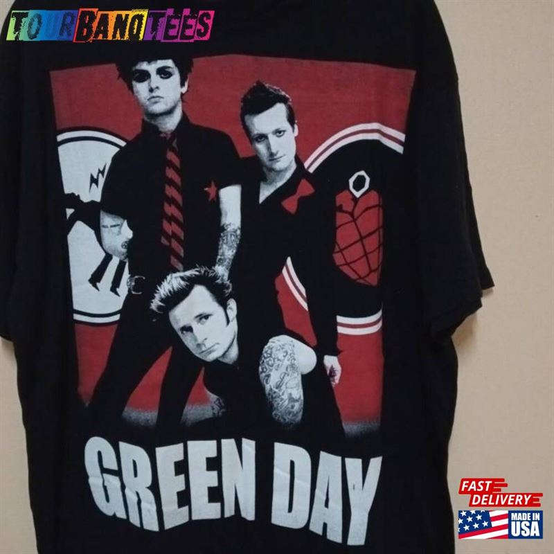 Vintage 90’S Green Day Band American Rock Punk Pop Tour Warning Music Black Xlarge T-Shirt Concert Tee Size Xl Hoodie Unisex 29Uf165911 – Utopia Fashion