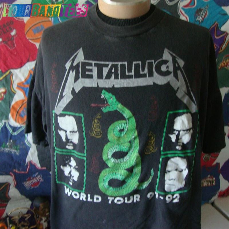 Vintage 90’S Metallica Tour Pushead T-Shirt Xl Sweatshirt Classic 29Uf174587 – Utopia Fashion