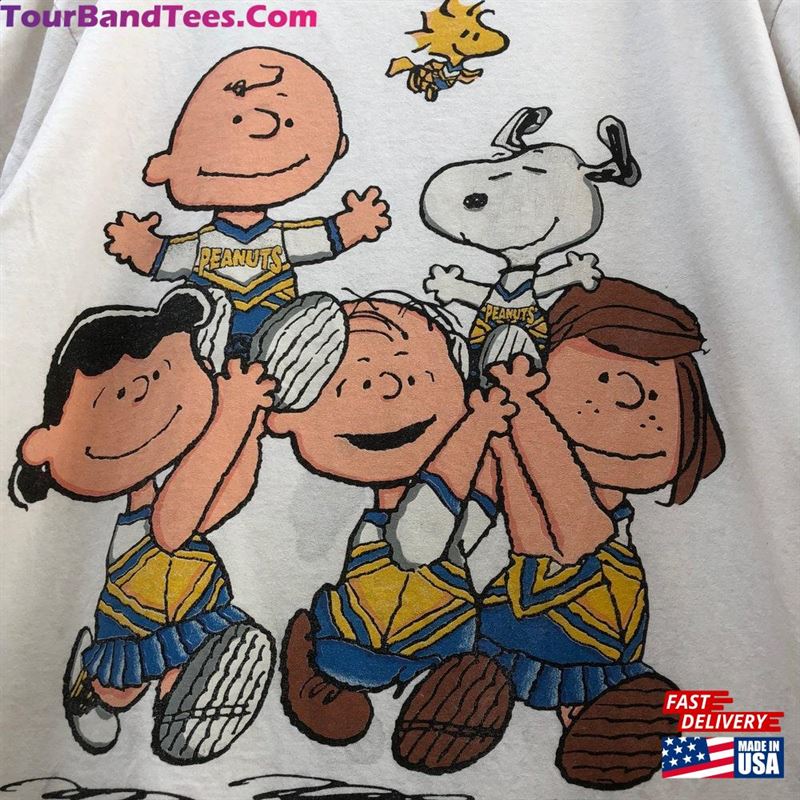 Vintage 90S Peanuts Characters Shirt Big Print Snoopy Woodstock Size Xl Hoodie T-Shirt 29Uf166760 – Utopia Fashion