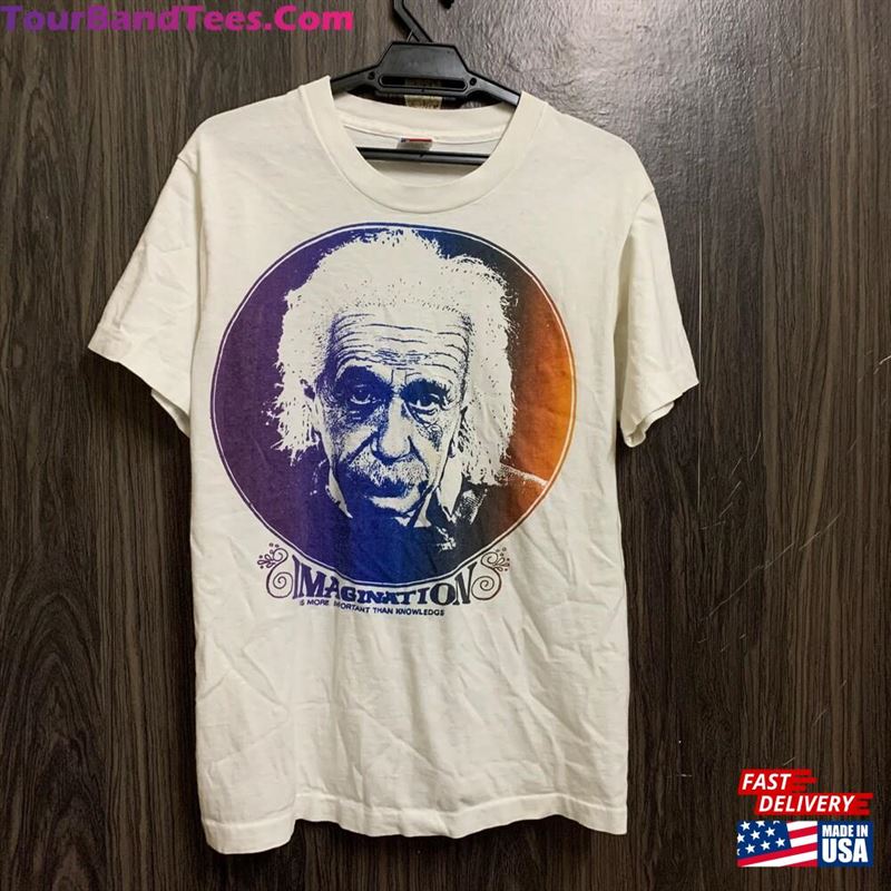 Vintage 90S Albert Einstein T-Shirt Sweatshirt Unisex 29Uf166737 – Utopia Fashion