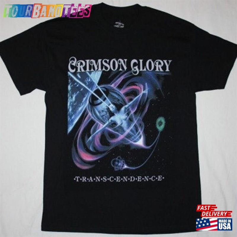 Vintage 90S Crimson Glory Transcendence New Black T Shirt Classic Hoodie 29Uf172966 – Utopia Fashion