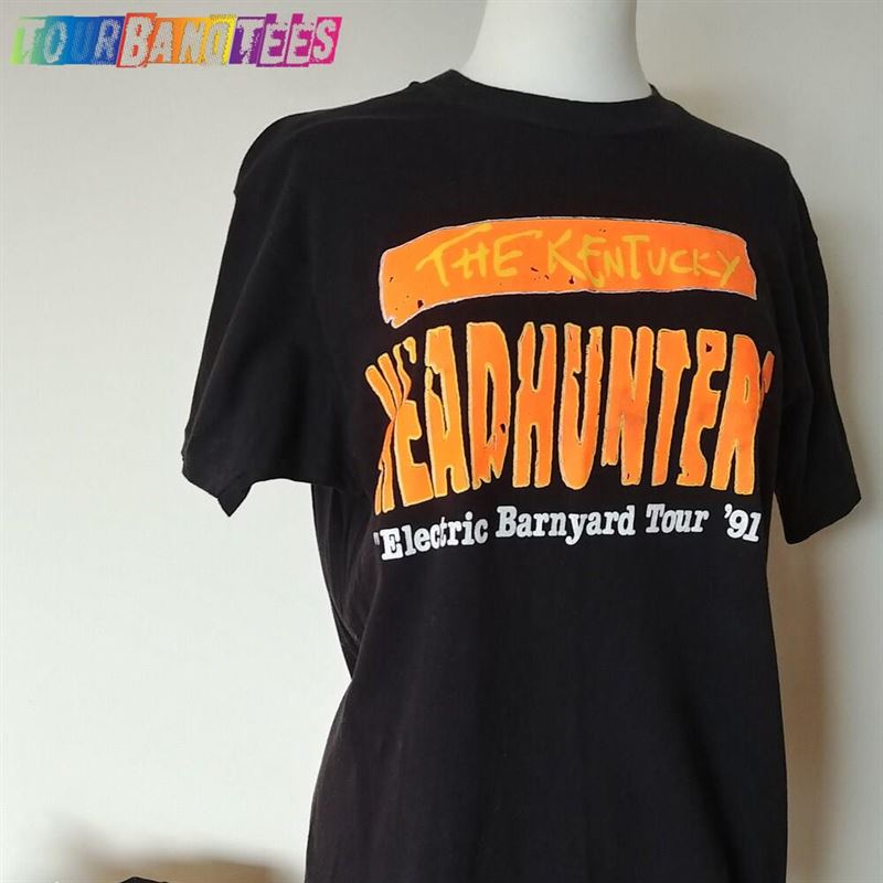 Vintage 90S Kentucky Headhunters Electric Barnyard Tour Neon Band T-Shirts Sweatshirt T-Shirt 29Uf174556 – Utopia Fashion