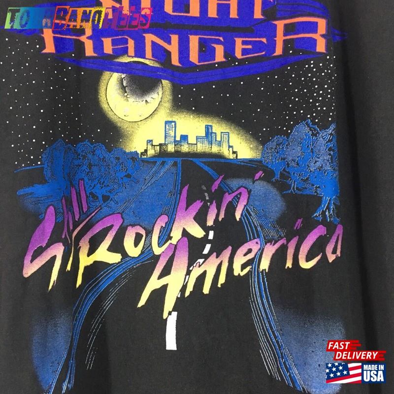 Vintage 90S Night Ranger Still America Japan Tour Rock Band T Shirt Unisex Sweatshirt 29Uf165960 – Utopia Fashion