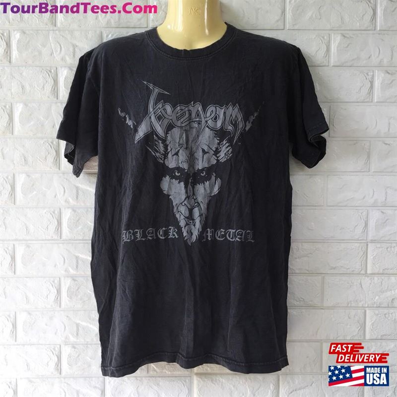 Vintage 90S Venom Band Promo Concert Tour Black Metal Album T-Shirt Classic 29Uf167138 – Utopia Fashion