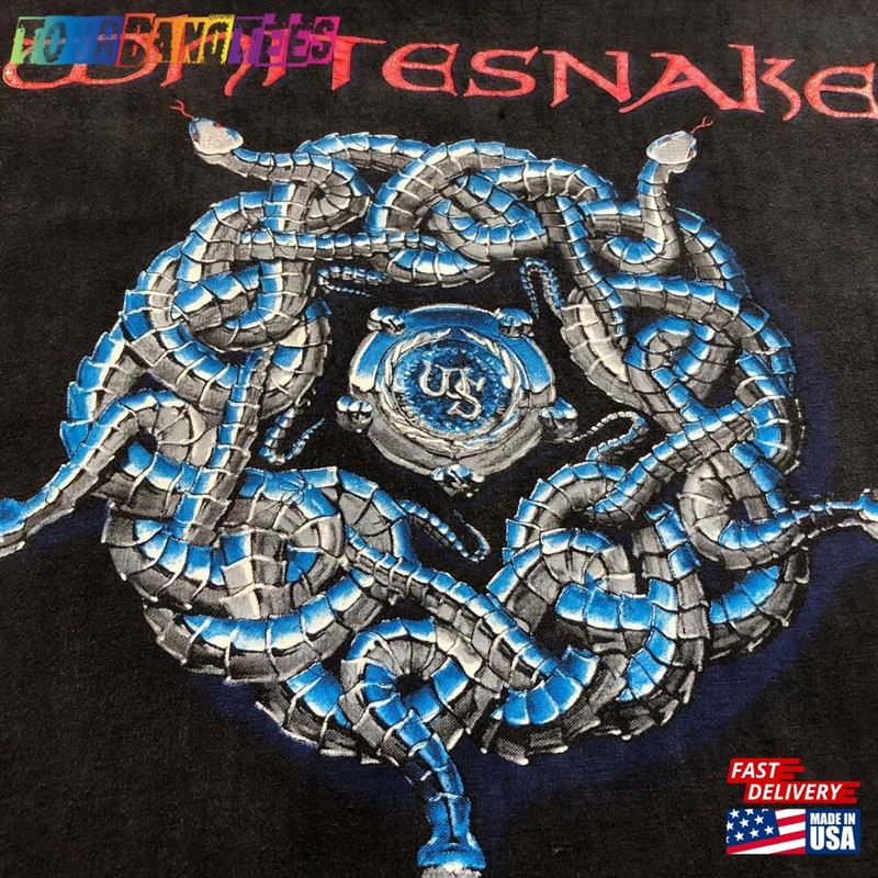 Vintage 90S White Snake Japan Tour Tee Sweatshirt T-Shirt 29Uf166053 – Utopia Fashion