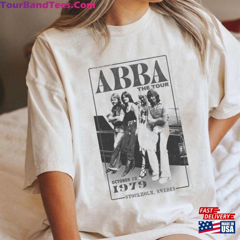 Vintage Abba Shirt Music Tour Tee Hoodie Sweatshirt T-Shirt Classic 29Uf167530 – Utopia Fashion