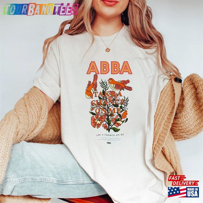 Vintage Abba Tour Shirt Concert The Unisex Classic 29Uf170597 – Utopia Fashion