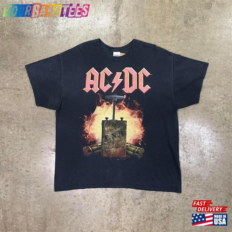 Vintage Acdc Band Tour Promo Tshirt Unisex Sweatshirt 29Uf172630 – Utopia Fashion