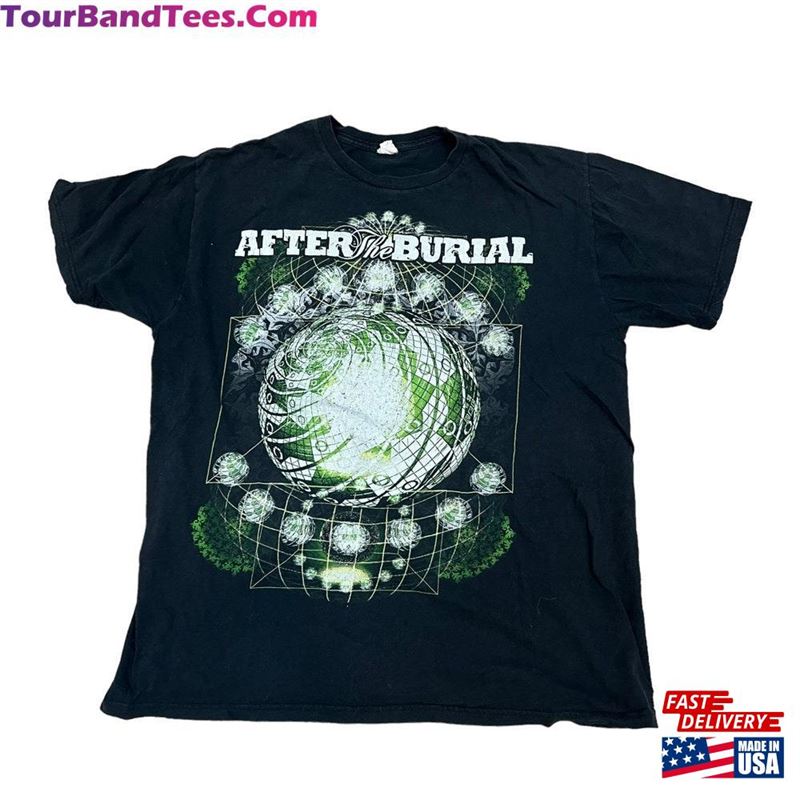 Vintage After The Burial Punk Band Tee Shirt Graphic Tees Large T-Shirt Hoodie 29Uf167079 – Utopia Fashion