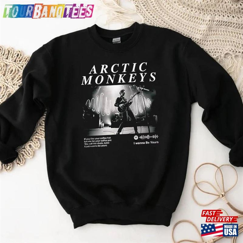 Vintage Arctic Monkeys Shirt I Wanna Be Yours Tee Monkey Sweatshirt Classic 29Uf166137 – Utopia Fashion