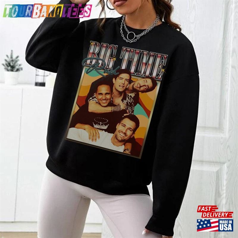 Vintage Big Time Rush Shirt Retro 90S Cant Get Enough Hoodie Unisex 29Uf171741 – Utopia Fashion