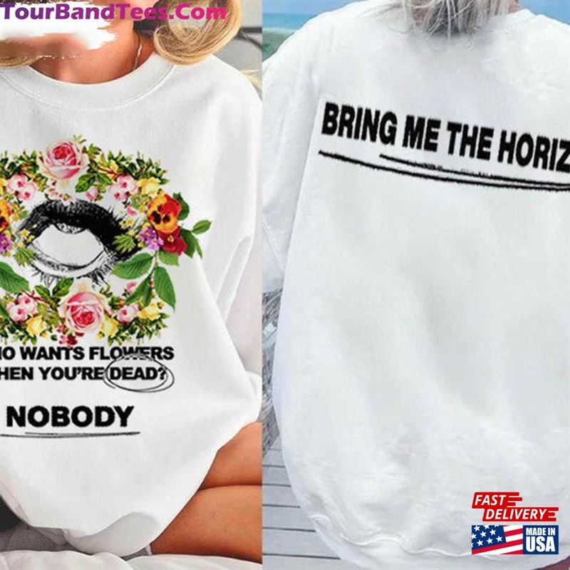 Vintage Bring Me The Horizon Nobody Shirt Human World Tour T-Shirt Rock Metal Concert Classic Hoodie 29Uf167091 – Utopia Fashion