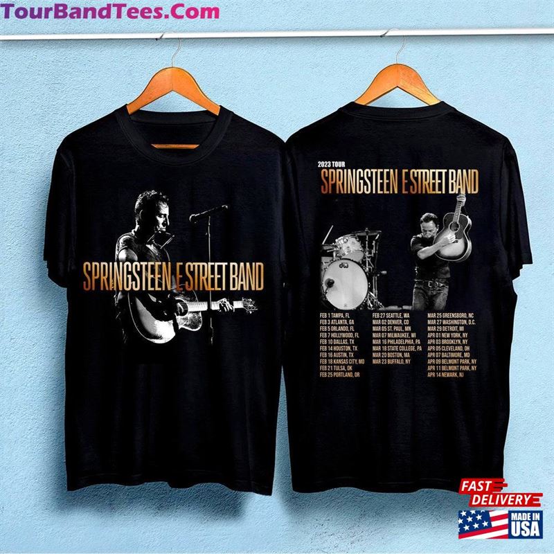 Vintage Bruce Springsteen And The E Street Band Tour Sweatshirt T-Shirt Music Unisex 29Uf172060 – Utopia Fashion