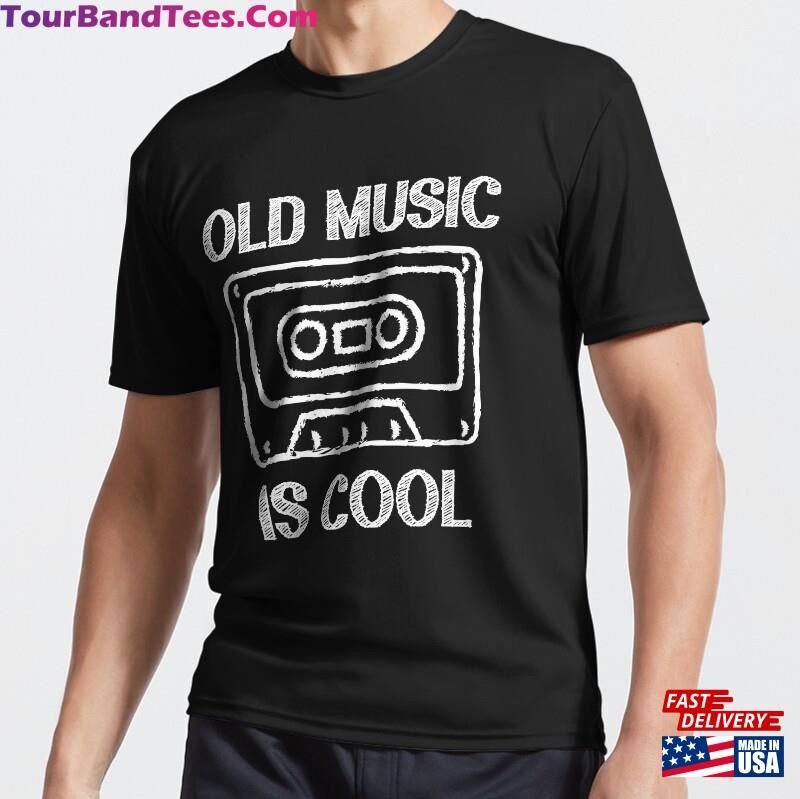 Vintage Cassette Tape Old Music Is Cool 80S 90S Retro Lover Active T-Shirt Classic 29Uf182708 – Utopia Fashion