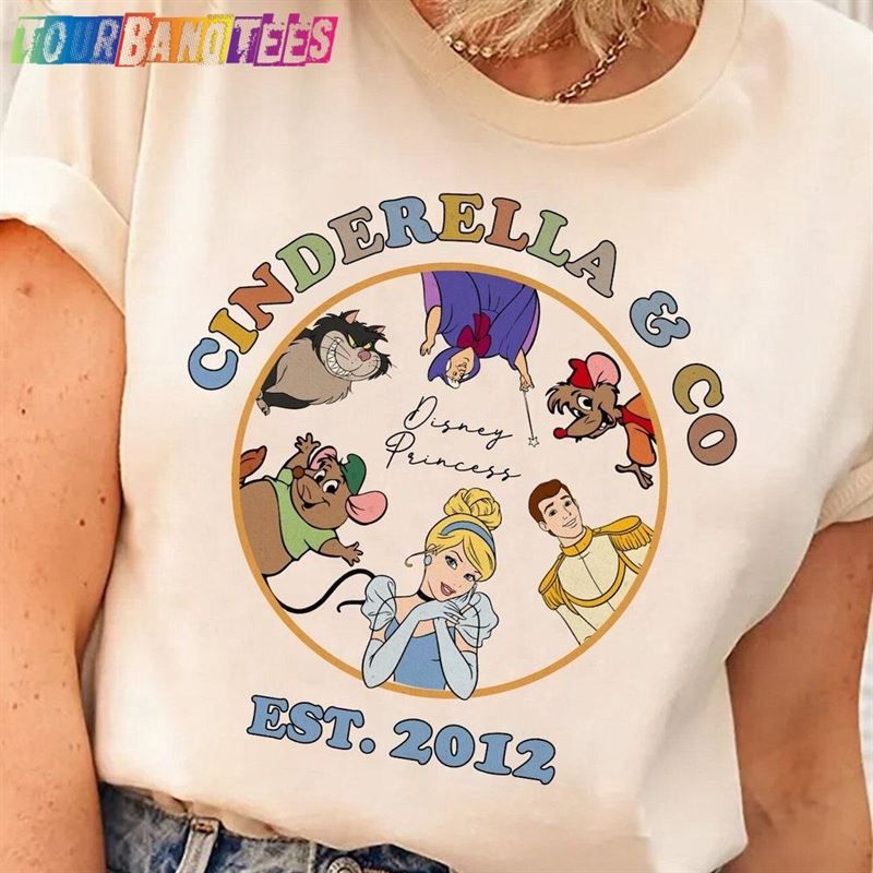 Vintage Cinderella And Co Shirt Princess Birthday Disneyland Hoodie Classic 29Uf175005 – Utopia Fashion