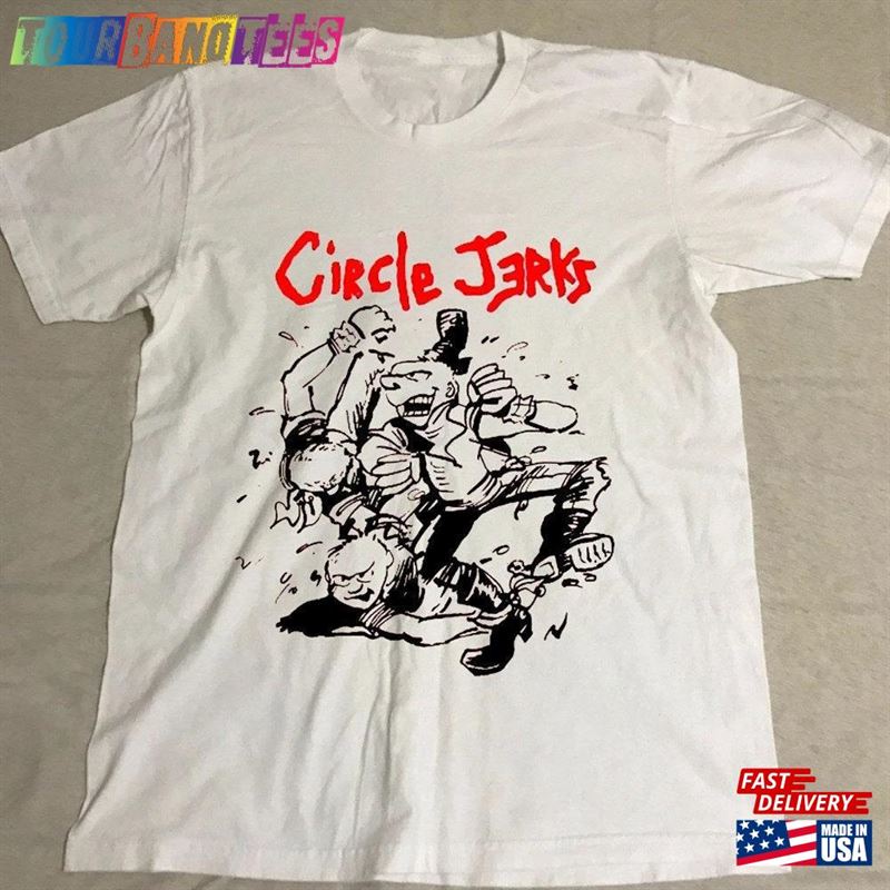 Vintage Circle Jerks 80S Tour Concert T-Shirt Band Shirt Sweatshirt Unisex 29Uf174070 – Utopia Fashion