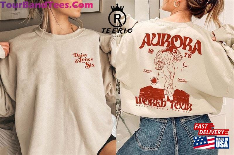 Vintage Daisy Jones The Six Aurora Side Shirt And Billy Dunne Hoodie Unisex 29Uf167413 – Utopia Fashion