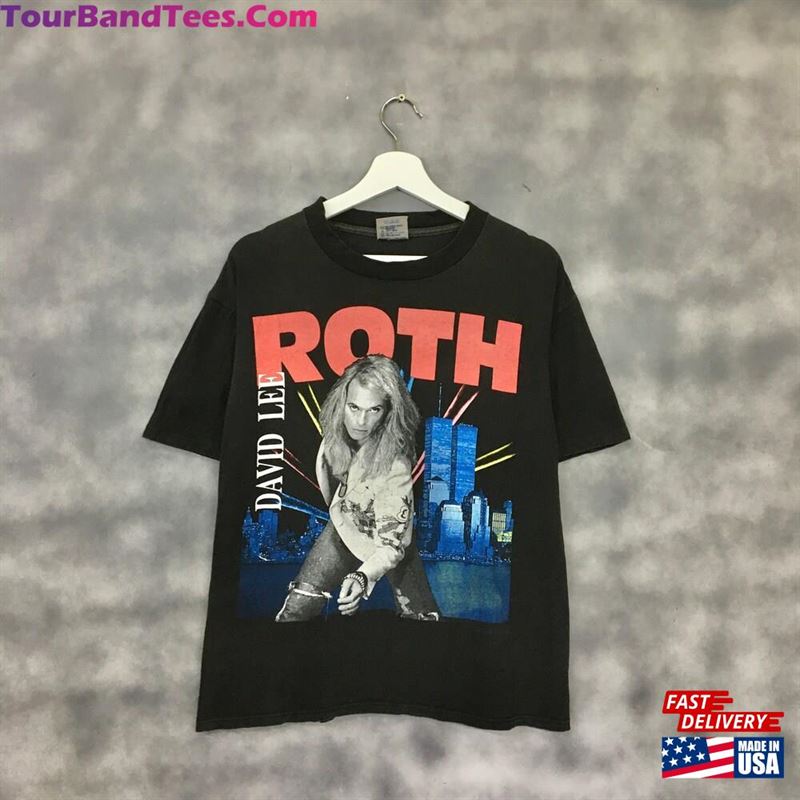 Vintage David Lee Roth Tour Tshirt Unisex Classic 29Uf166686 – Utopia Fashion