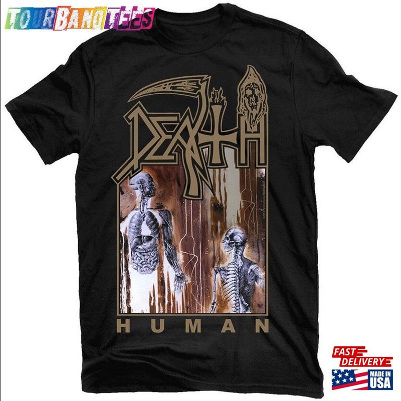 Vintage Death Human Album Shirt Band Heavy Metal Tees Unisex Hoodie 29Uf173326 – Utopia Fashion