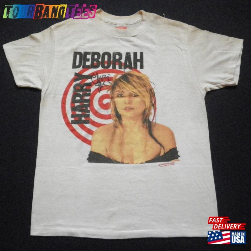 Vintage Deborah Harry 80S With Signature Promo Tour Rare Blondie T-Shirt Hoodie Unisex 29Uf170705 – Utopia Fashion