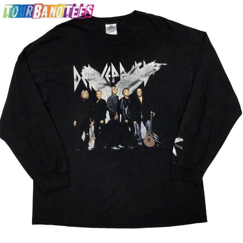 Vintage Def Leppard Long Sleeve T-Shirt Unisex Sweatshirt 29Uf166344 – Utopia Fashion