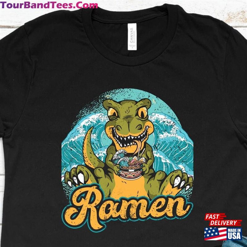 Vintage Dinosaur Eating Ramen Lover Japanese Noodle Kawaii Manga Asian Kanji Funny Japan Culture T-Shirt Tank Top Sweatshirt Unisex Hoodie 29Uf187729 – Utopia Fashion