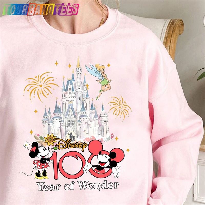 Vintage Disney Years Anniversary Shirt Mickey Minnie Sweatshirt Walt World 100Th Unisex Hoodie 29Uf175861 – Utopia Fashion