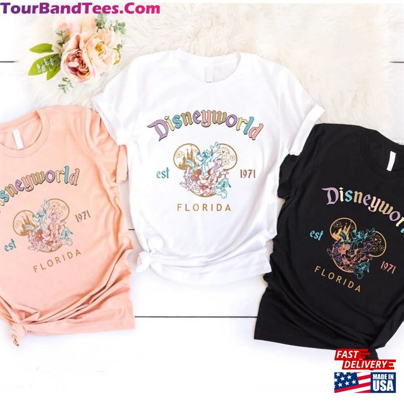 Vintage Disneyworld Since Shirts Mickey And Friends Shirt Disney Family Matching T-Shirt Sweatshirt 29Uf187818 – Utopia Fashion