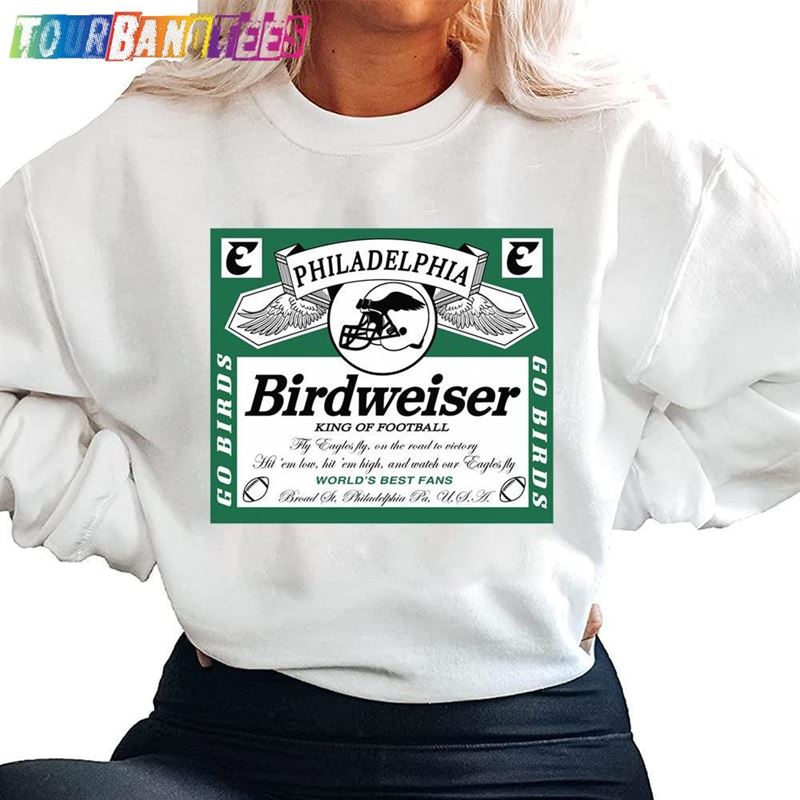 Vintage Eagle Birdweiser Sweatshirt Go Birds Shirt Eag Les Sup Erb Owl Unisex T-Shirt 29Uf178872 – Utopia Fashion