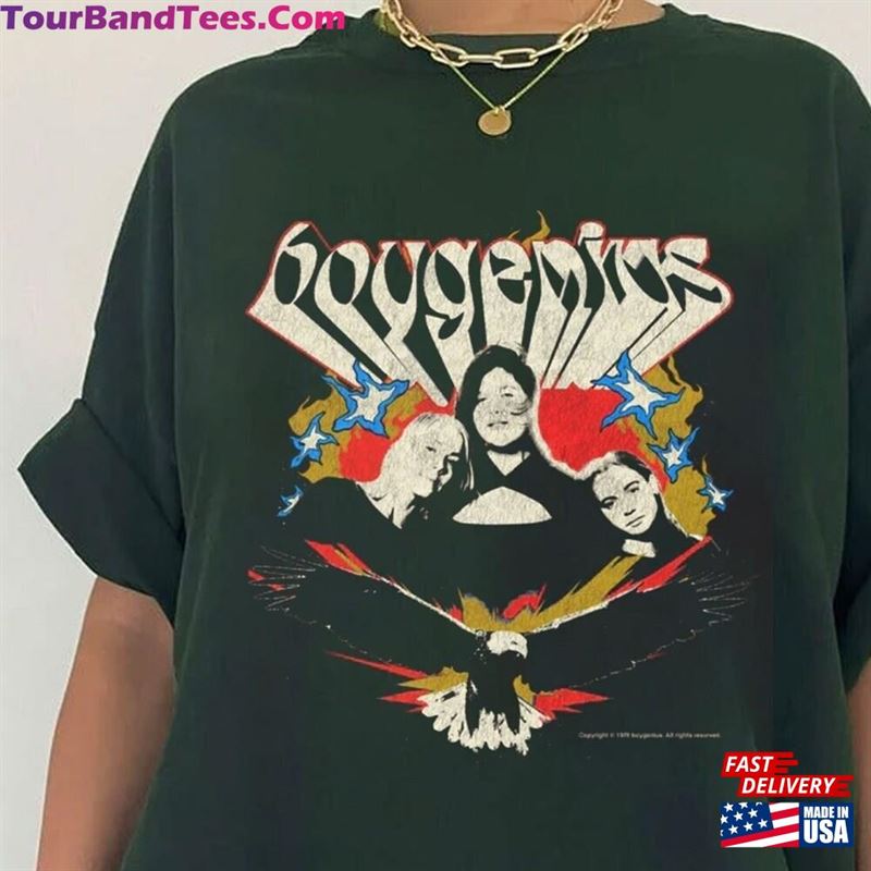 Vintage Eagle Tee Boygenius Shirt Reset Tour Band Sweatshirt Unisex 29Uf166837 – Utopia Fashion