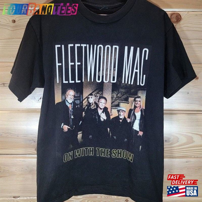 Vintage Fleetwood Mac Tour Concert Shirt Music Sweatshirt T-Shirt Unisex 29Uf170311 – Utopia Fashion