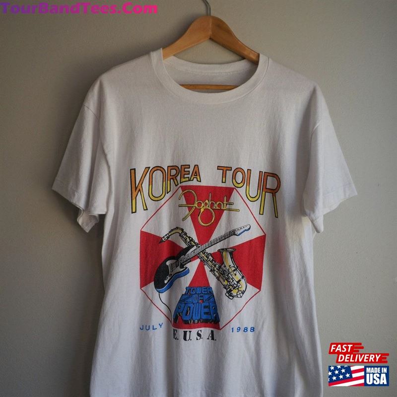 Vintage Foghat Korea Tour Concert Tee Sweatshirt Unisex 29Uf180855 – Utopia Fashion