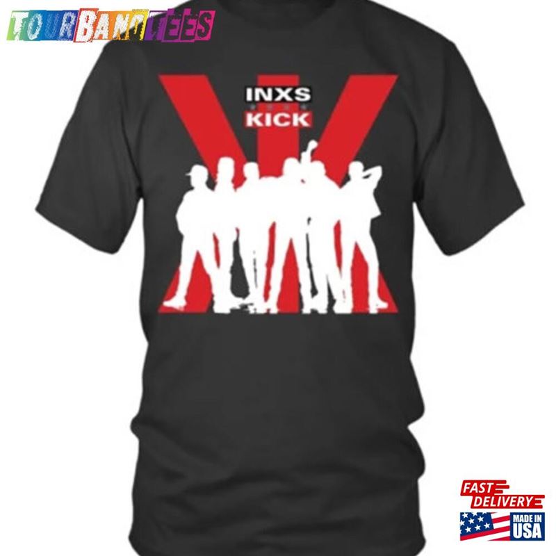 Vintage Inxs Band Shirt Kick Tour Concert Off Hoodie T-Shirt 29Uf169942 – Utopia Fashion