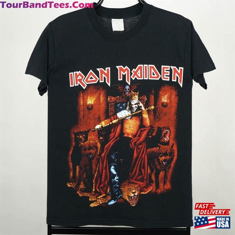 Vintage Iron Maiden European Tour T-Shirt Hoodie Classic 29Uf167279 – Utopia Fashion