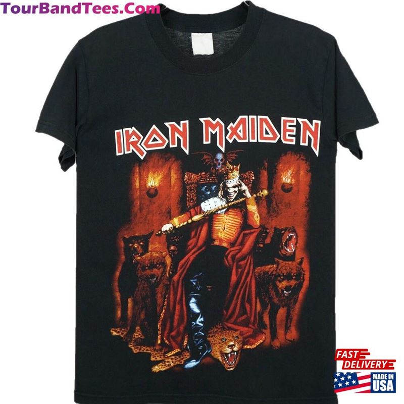 Vintage Iron Maiden European Tour T-Shirt Hoodie Classic 29Uf167279 – Utopia Fashion