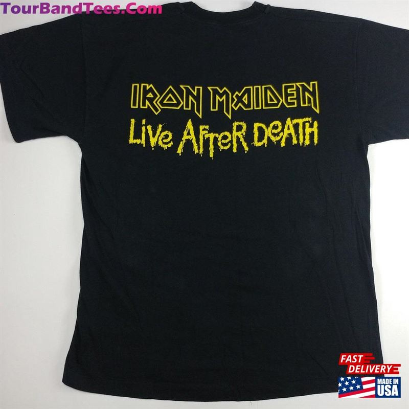 Vintage Iron Maiden T-Shirt Live After Death Tour Hoodie Classic 29Uf166626 – Utopia Fashion