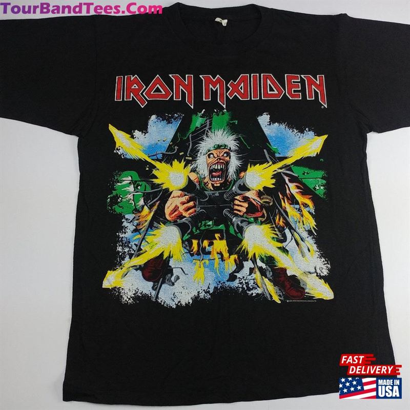 Vintage Iron Maiden T-Shirt No Prayer On The Road Shoot That Fokker Tour Classic Unisex 29Uf166635 – Utopia Fashion