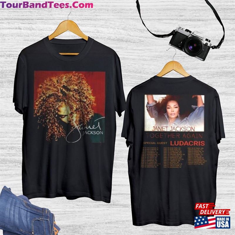 Vintage Janet Jackson Together Again Tour T-Shirt Shirt Classic Hoodie 29Uf181785 – Utopia Fashion