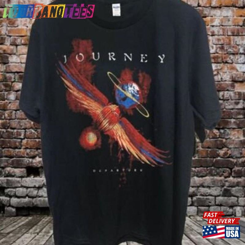 Vintage Journey Departure T-Shirt Album Cover Shirt Tour Hoodie Sweatshirt 29Uf172014 – Utopia Fashion