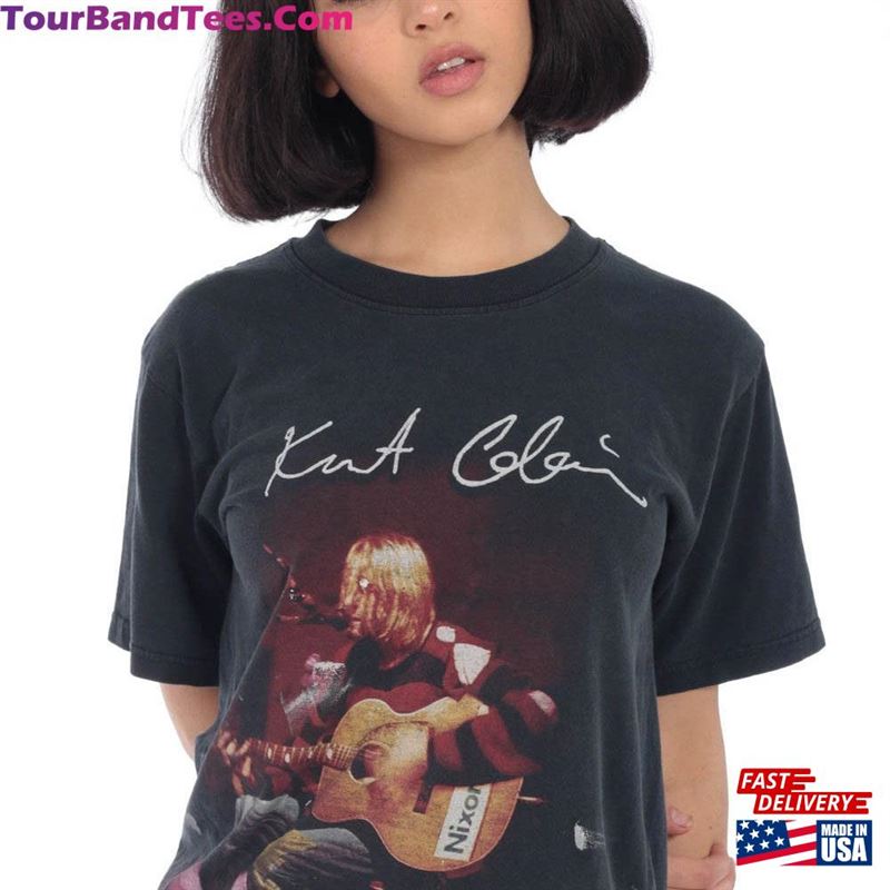 Vintage Kurt Cobain Shirt T-Shirt Unisex 29Uf169261 – Utopia Fashion