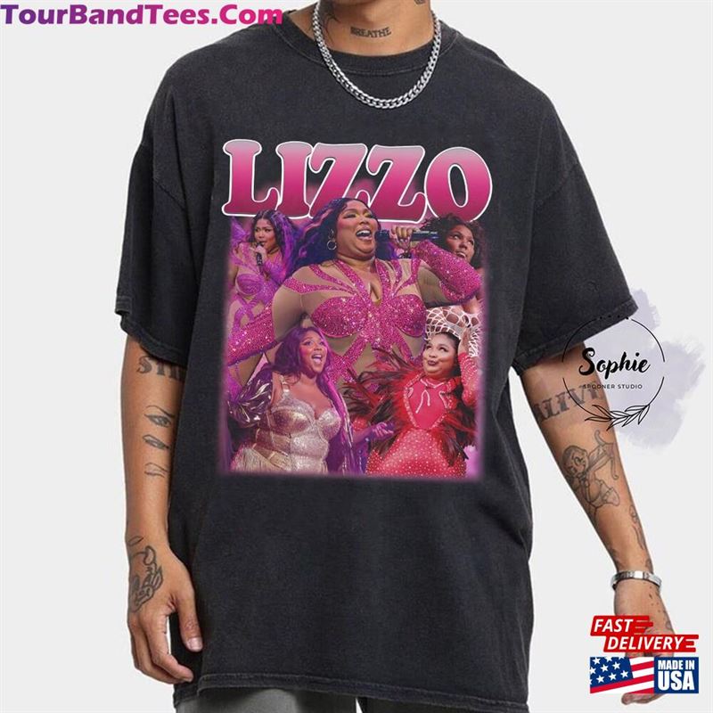 Vintage Lizzo Shirt Tour Retro 90S Style Sweatshirt T-Shirt 29Uf182464 – Utopia Fashion