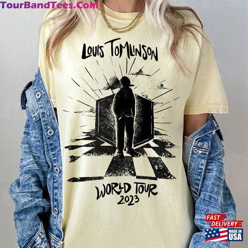 Vintage Louis Tomlinson Tour Shirt Merch One Direction Sweatshirt Classic 29Uf177027 – Utopia Fashion