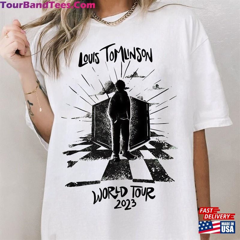 Vintage Louis Tomlinson Tour Shirt Merch One Direction Sweatshirt Classic 29Uf177027 – Utopia Fashion